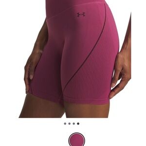 Under Armour Women's Pink Vanish Seamless 6.5” Shorts (NWOT)